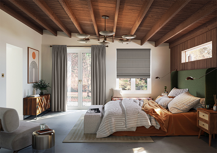 Kyoto Faux Silk, Brun - Made to Measure Curtains - Image 14